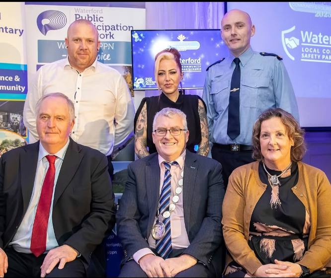At the Waterford PPN Community Safety Awards