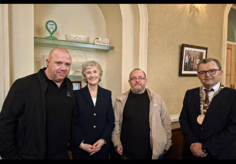 Meeting the Mayor at City Hall